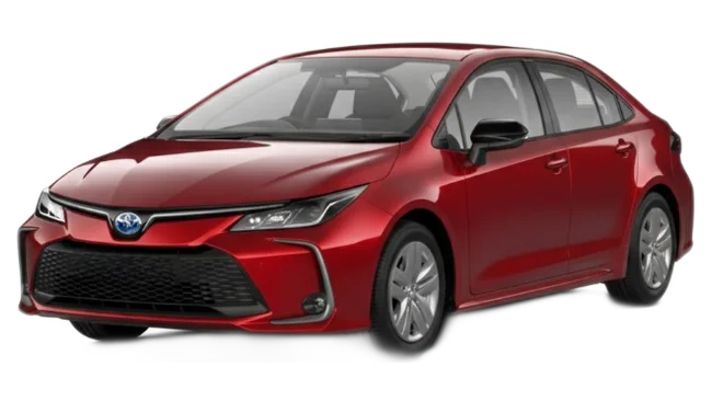 Toyota Corolla sedan w BEEP.rent