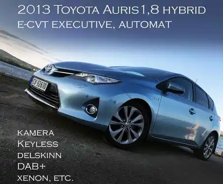 Toyota Auris w BEEP.rent